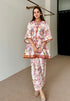 Pastel Ikkat Festive Kurta Set